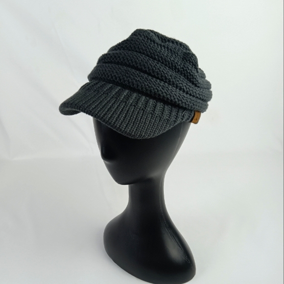 C.C Womens Knitted Cap. - Picture 2 of 11